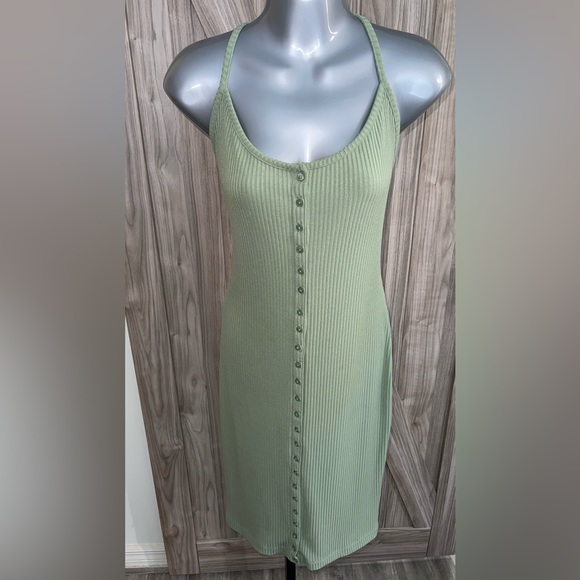guess mint green dress Emilie Printed Dress Grass / M main image 0